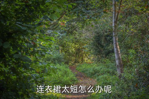 连衣裙太短怎么办呢