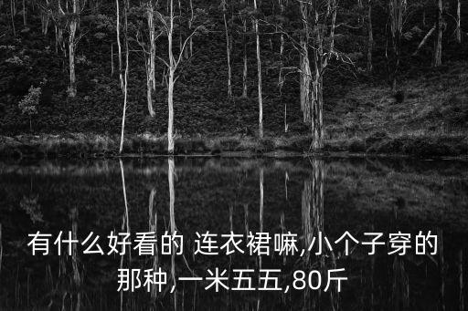 有什么好看的 连衣裙嘛,小个子穿的那种,一米五五,80斤