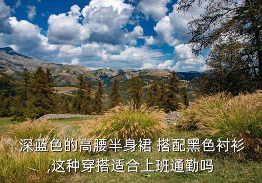 天蓝衬衣搭配深蓝裙子,深蓝衬衣怎么搭配下身好看图片...