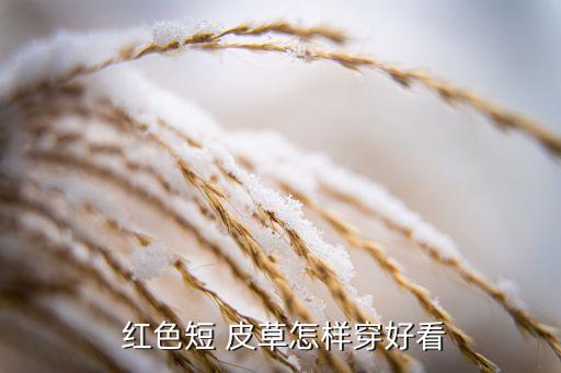  红色短 皮草怎样穿好看