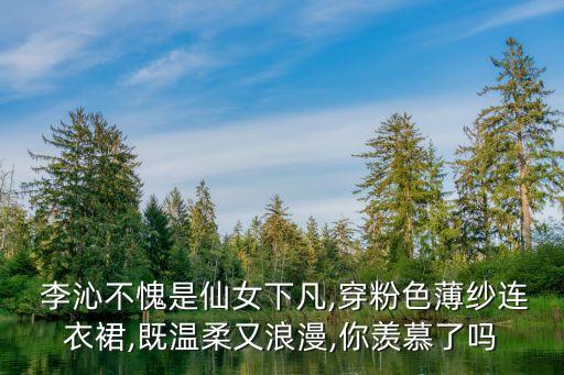 李沁裙子怎么搭配,透明裙子怎么搭配