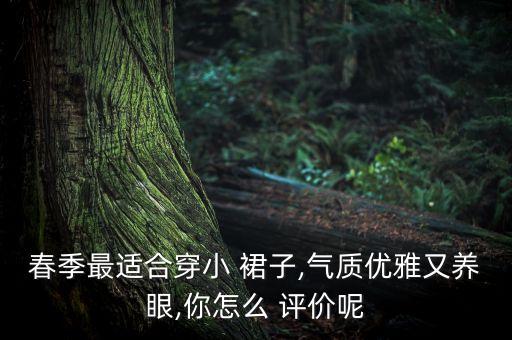 春季最适合穿小 裙子,气质优雅又养眼,你怎么 评价呢