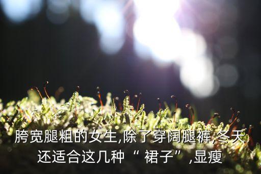 胯宽腿粗穿什么裙子,胯大腿粗适合穿什么样的裤子