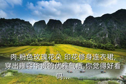 粉色印花裙子穿搭,蓝印花裙子如何搭上衣