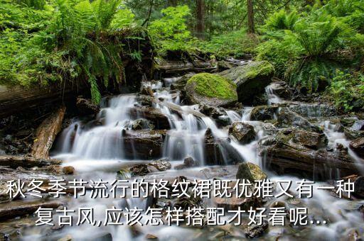 秋冬季节流行的格纹裙既优雅又有一种复古风,应该怎样搭配才好看呢...