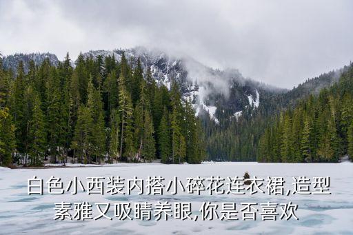  白色小西装内搭小碎花连衣裙,造型素雅又吸睛养眼,你是否喜欢