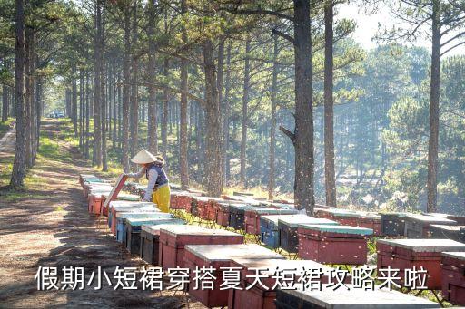 假期小短裙穿搭夏天短裙攻略来啦