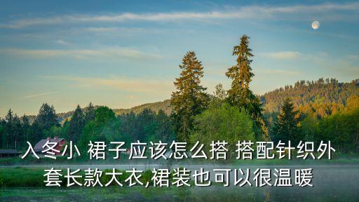 入冬小 裙子应该怎么搭 搭配针织外套长款大衣,裙装也可以很温暖