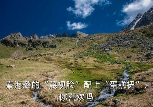 秦海璐的“蔑视脸”配上“蛋糕裙”,你喜欢吗