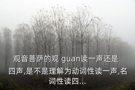 guan四声,冠四声组词语有哪些