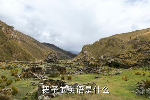  裙子的英语是什么