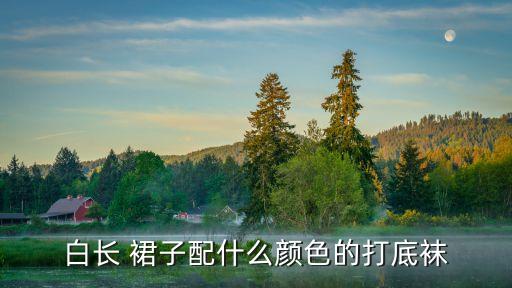白长 裙子配什么颜色的打底袜