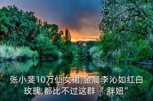 张小斐10万仙女裙,金晨李沁如红白玫瑰,都比不过这群“ 胖妞”