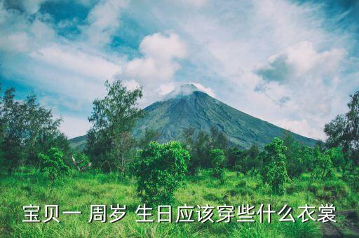 宝贝一 周岁 生日应该穿些什么衣裳