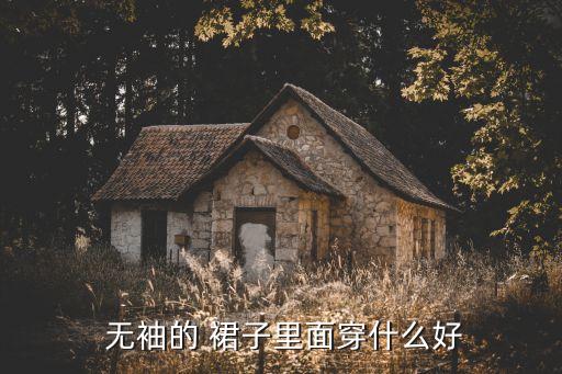 穿无袖的裙子怎么搭配图片,无袖针织毛衣怎么穿?