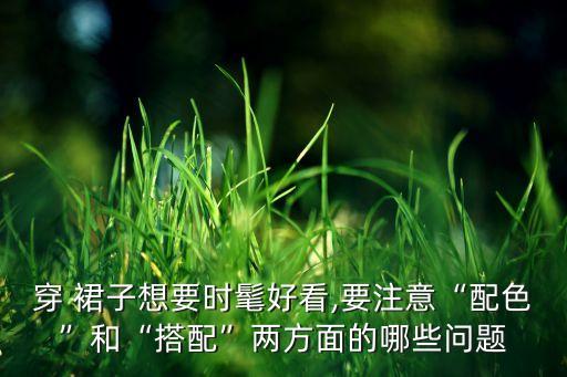 纯色裙子怎么穿搭,鞋子与裙子怎么穿搭