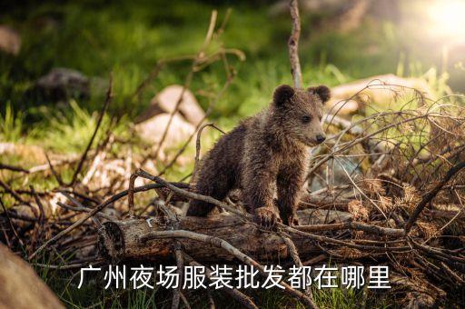  广州夜场服装批发都在哪里